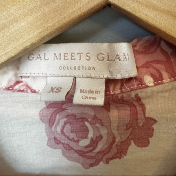 Gal Meets Glam Romantic Rose Pattern Long Sleeve Nightshirt Women’s Size XS - Picture 6 of 8